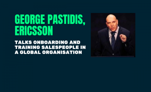 George Pastidis discusses onboarding and training salespeople in a global organisation