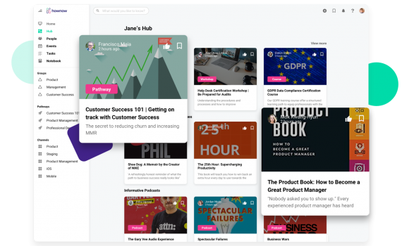 HowNow is the intelligent learning platform your HR tech stack needs