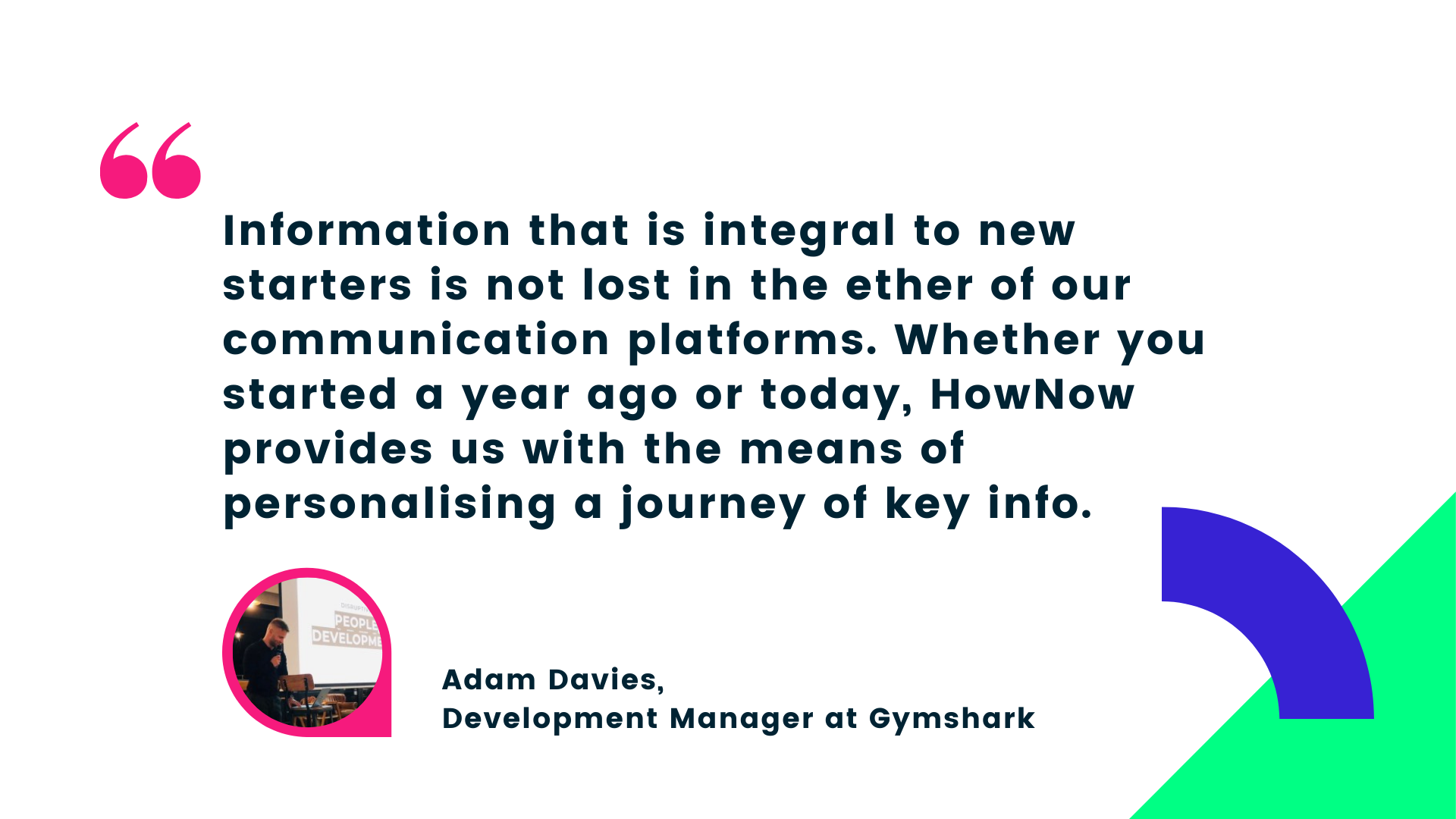 Why HowNow has enabled Gymshark to create effective onboarding journeys